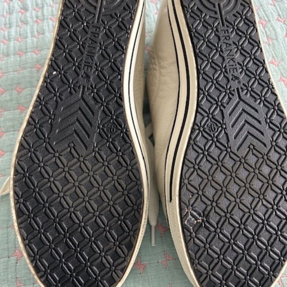 Frankie 4  White Tumbled Sneaker - Picture 2 of 4